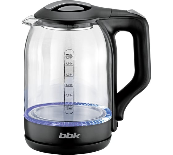 Изображение товара Электрический чайник BBK EK1724G черный 00-00001076