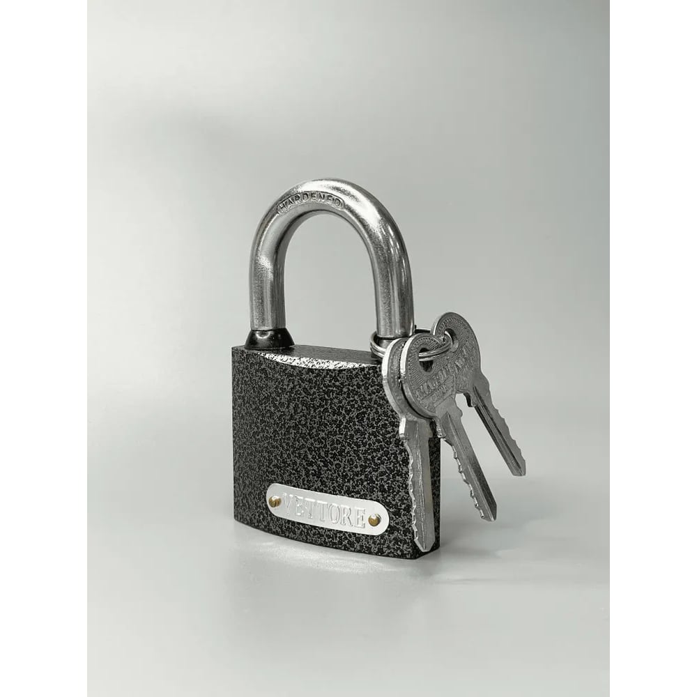 Изображение товара Навесной замок VETTORE BW365 МВС 125 с 3 ключами для бытового использования