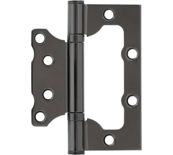 Изображение товара Петля накладная VETTORE FLUSH 125×75×2.5mm BN Чёрный Никель, 2шт 20636