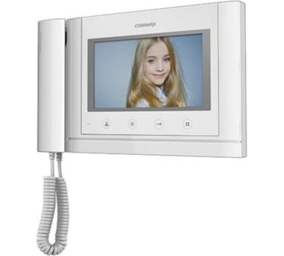 Изображение товара Видеодомофон COMMAX цветной CDV-70MH (METALO Белый) CDV-70MH(METALO-WHITE)