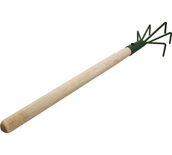 Изображение товара Рыхлитель On 5 зубьев, деревянная ручка 24-06-052