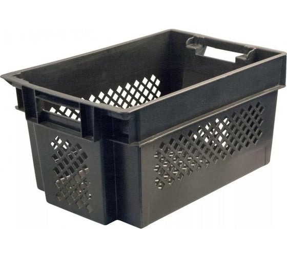 Изображение товара Перфорированный ящик ООО Агростройлидер черный САД-13.25