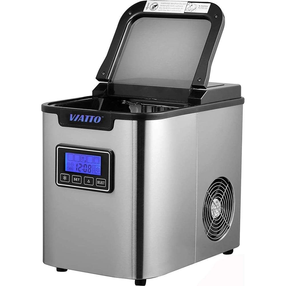 Изображение товара Льдогенератор Viatto VA-IM99D с ЖК-дисплеем и регулировкой размера льда