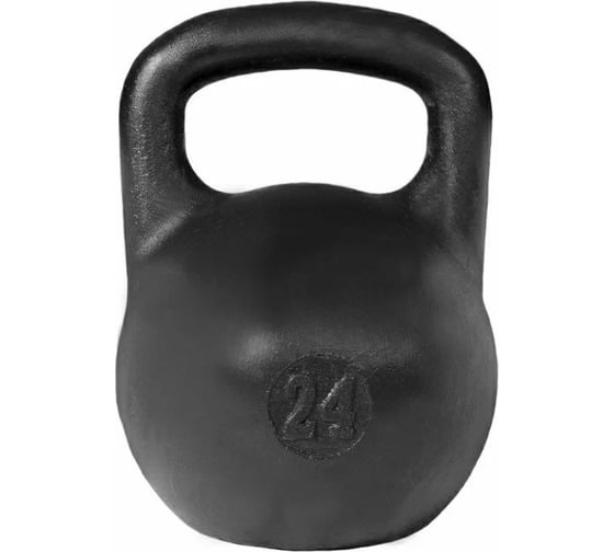 Изображение товара Любительская гиря ООО "Верхнеуральский завод РТИ" Титан, 24 кг K24