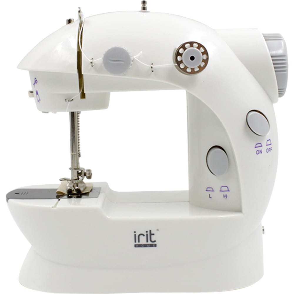 Швейная машинка IRIT эпилятор irit ir 3098 насадки для бритья и педикюра питание от аккумулятора