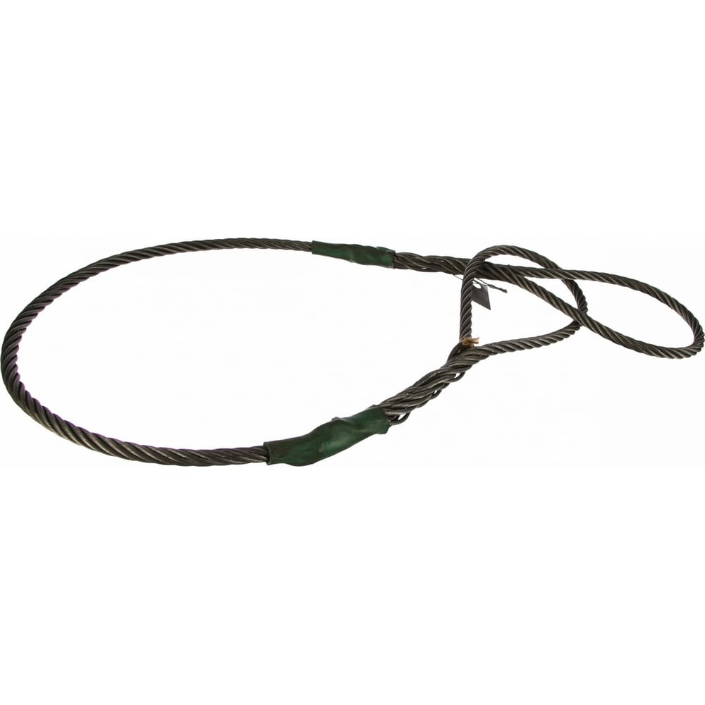 Изображение товара Универсальный канатный строп КанТраст УСК1 8,0/5000 с заплёткой для грузоподъемных работ