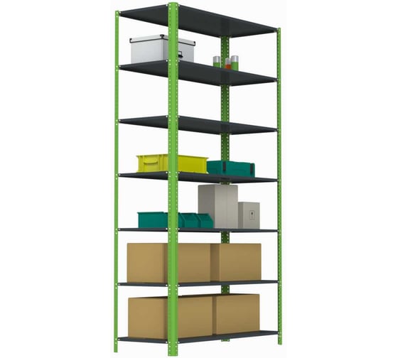 Изображение товара Стеллаж ООО Металекс Metalex AIR 2200x1200x600 мм, 7 полок SMAVII221260