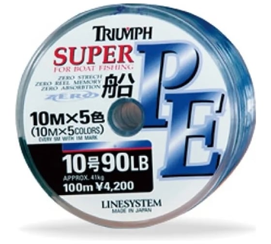 Изображение товара Шнур Linesystem Triumph Fune PE 10 03627