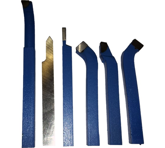 Изображение товара Комплект резцов (6 шт.) 10х10 мм для токарных станков Proma 25331010