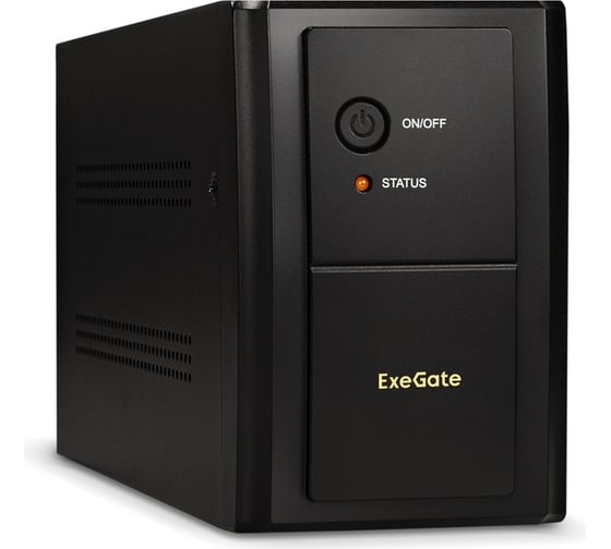 Изображение товара Источник бесперебойного питания ExeGate SpecialPro UNB-1200.LED.AVR.EURO.RJ 1200VA/750W, LED, AVR, 4 евророзетки, RJ45/11, Black 285491