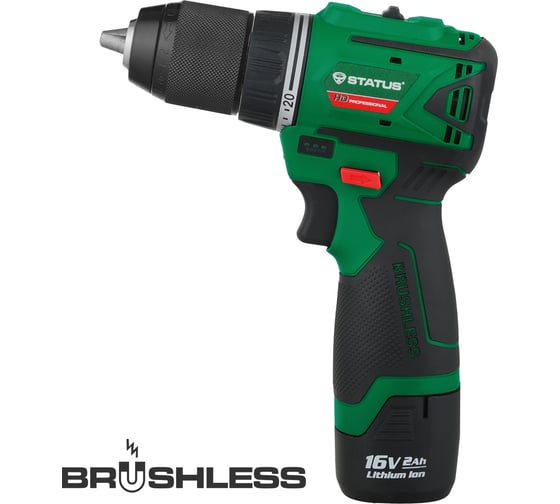 Изображение товара Бесщеточная дрель-шуруповерт STATUS CBL 16-2Li 07126001