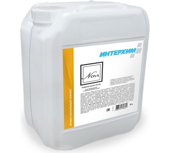 Изображение товара Мыло для пенных дозаторов ИНТЕРХИМ NOVA 5 л nv02050