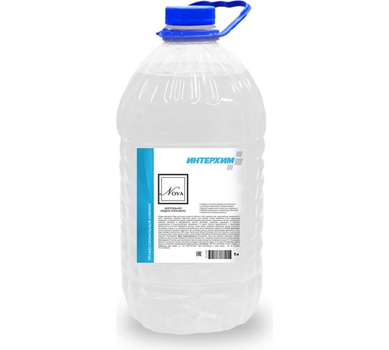 Изображение товара Нейтральное жидкое крем-мыло ИНТЕРХИМ NOVA 5 л, ПЭТ nv01055