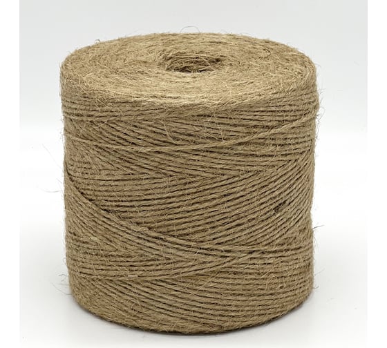 Изображение товара Крученый джутовый шпагат truEnergy 1.8 мм, бобина 500 м 12381