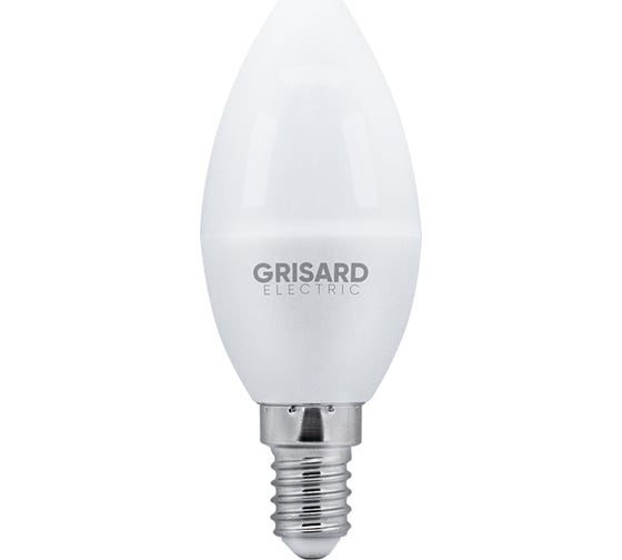 Изображение товара Светодиодная лампа Grisard Electric свеча C35 Е14 7Вт 4000К 220В GRE-002-0048