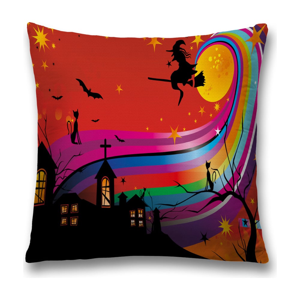 Изображение товара Декоративная наволочка JoyArty 45х45 см яркие цвета полиэстер