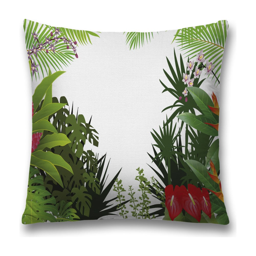 Изображение товара Декоративная наволочка JoyArty sl_36051 45х45 красная, зеленая, черная