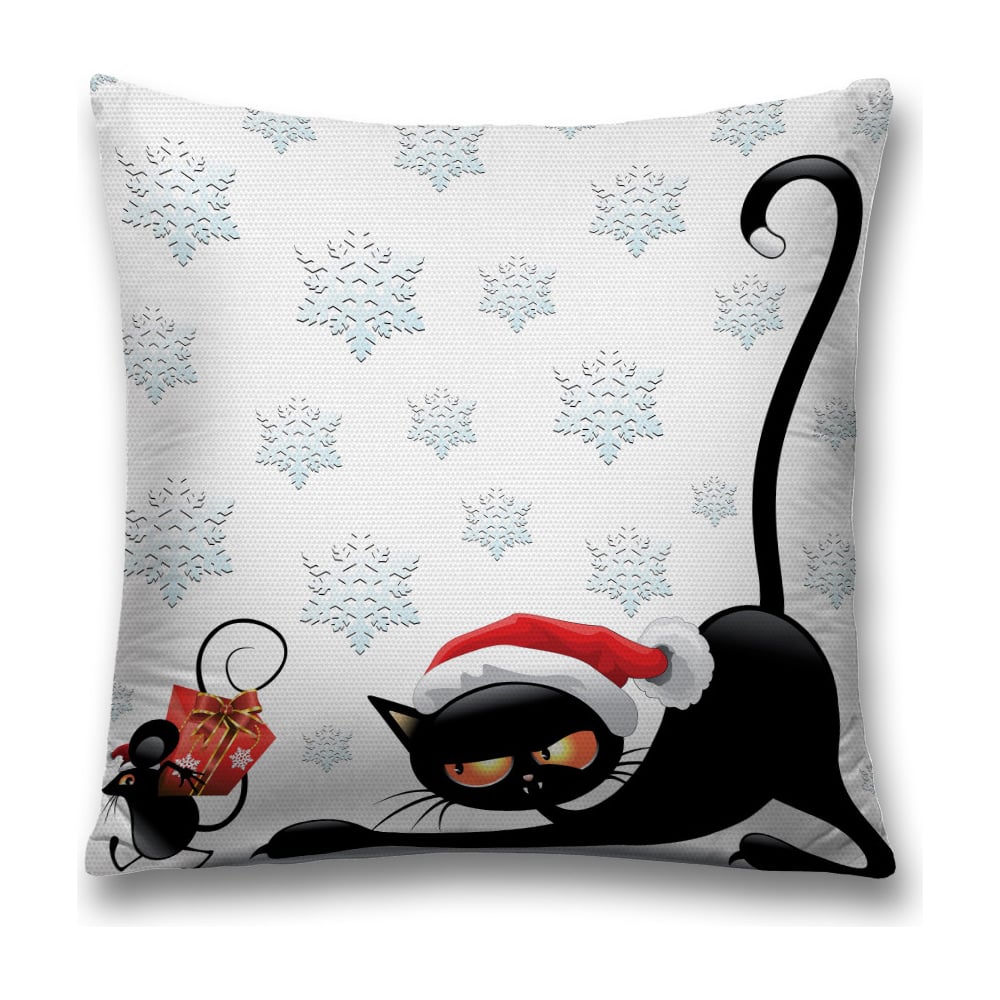 Изображение товара Декоративная наволочка JoyArty 45х45 см из полиэстера с молнией