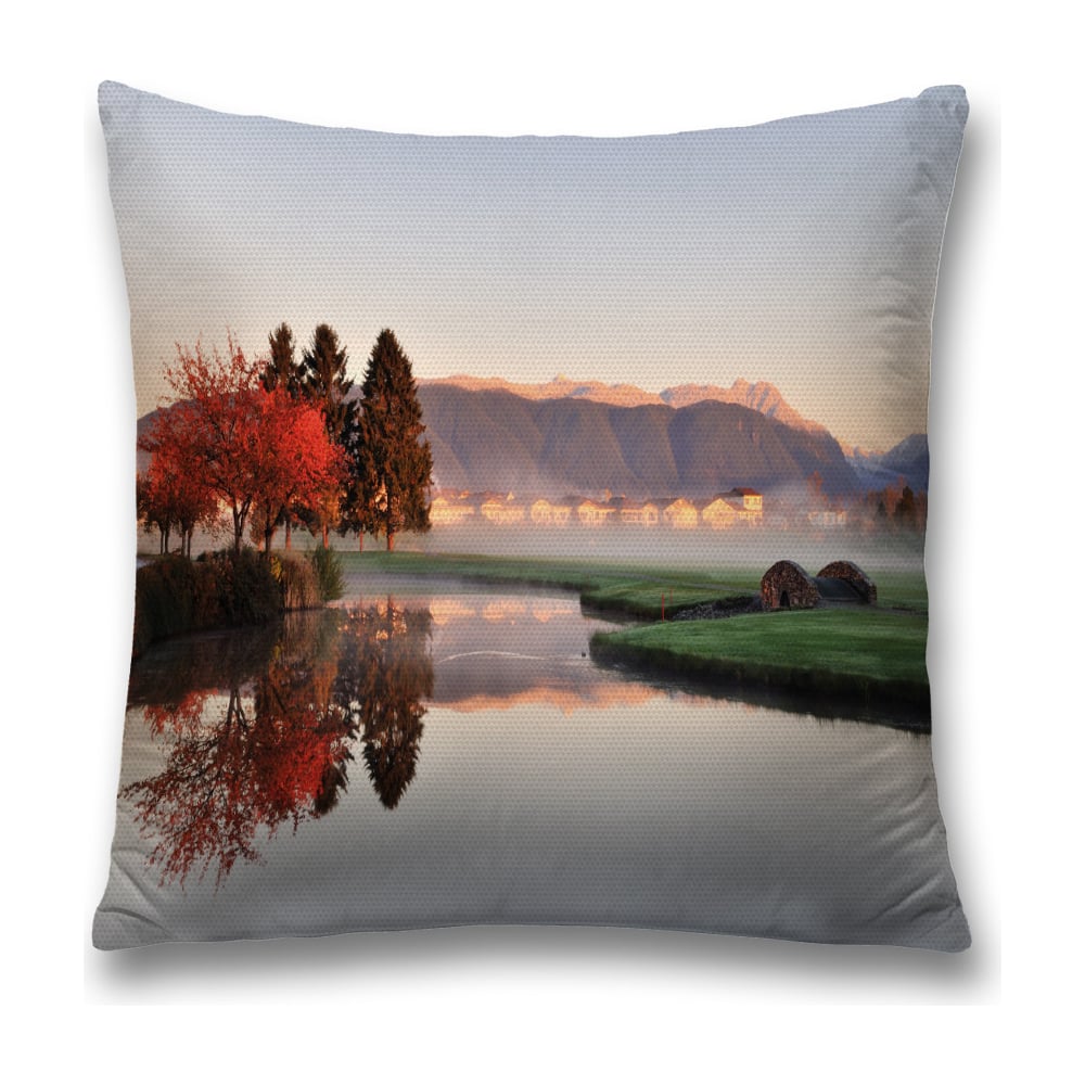 Изображение товара Декоративная наволочка JoyArty 45x45 см из полиэстера с молнией, яркая и стильная