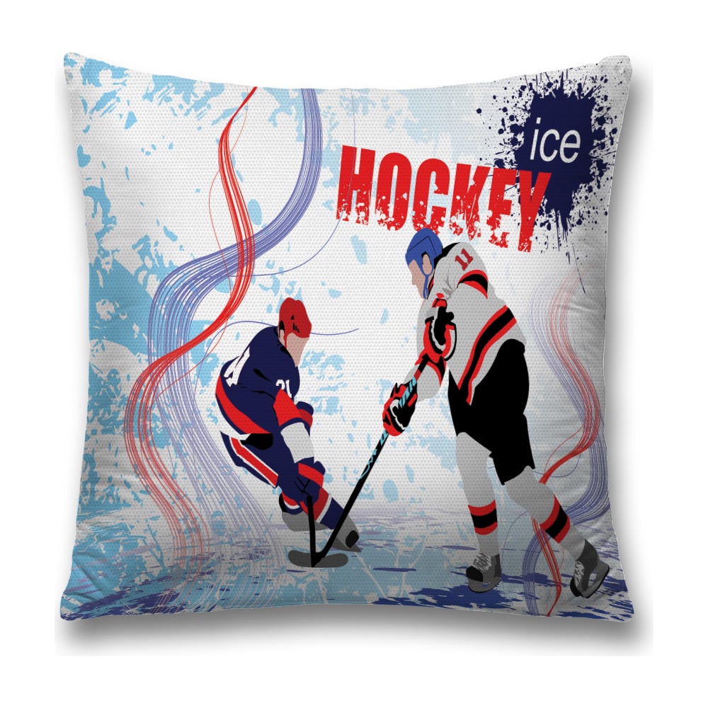 Изображение товара Декоративная наволочка JoyArty 45x45 см с молнией из полиэстера, разнообразные цвета