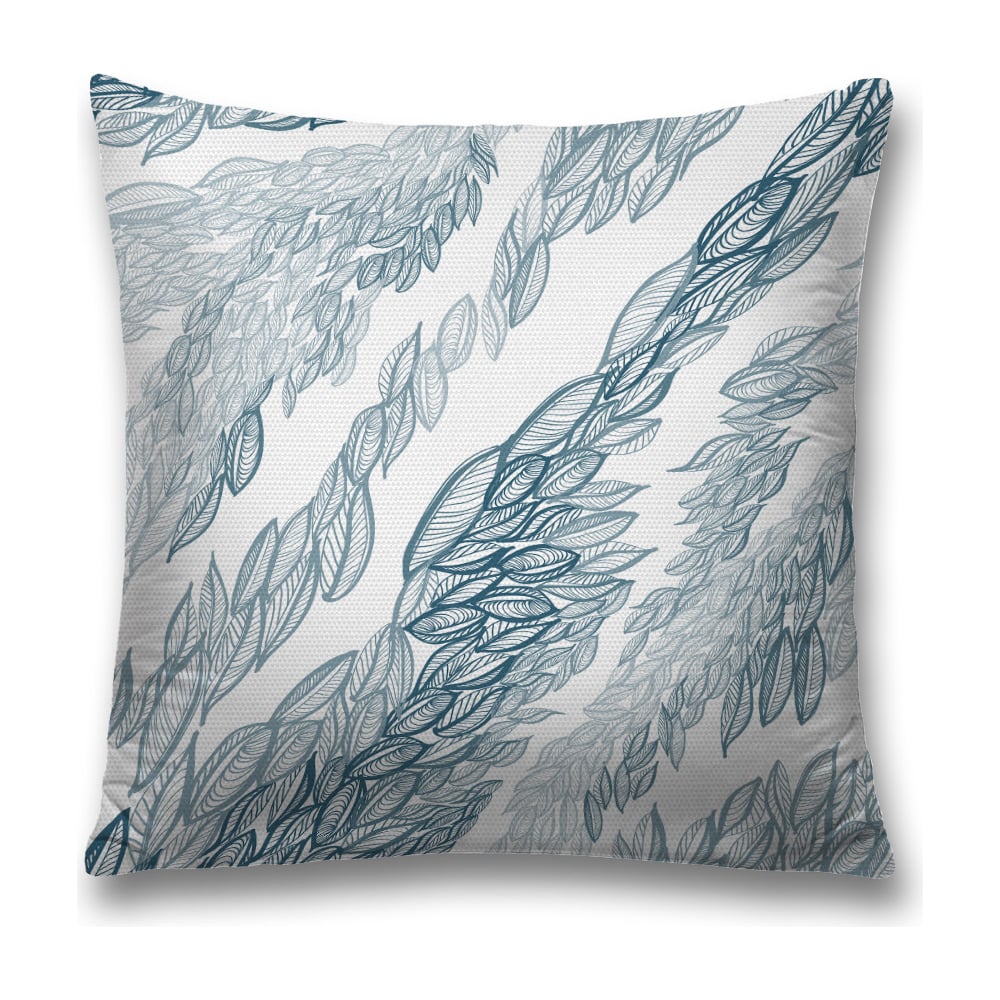 Изображение товара Декоративная наволочка JoyArty 45х45 см светло-серая с молнией