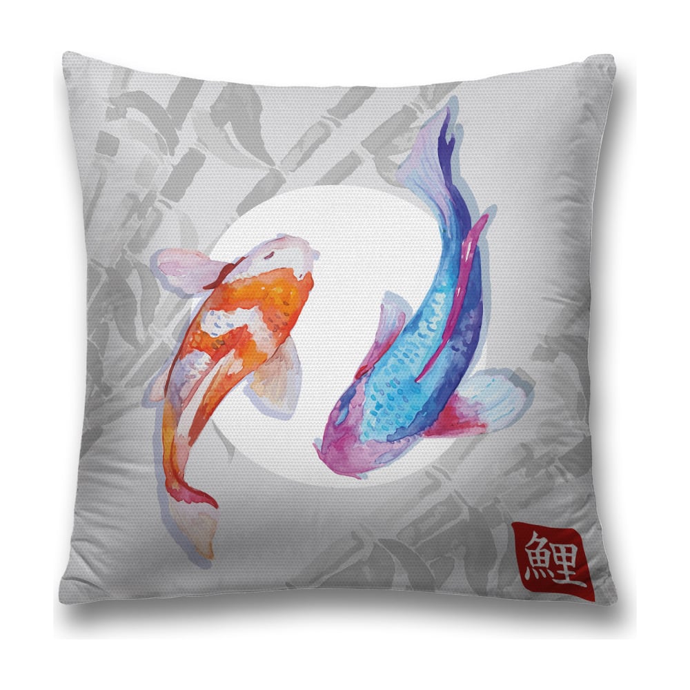 Изображение товара Декоративная наволочка JoyArty 45х45 см с молнией ярких цветов