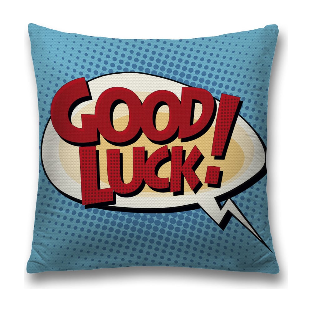 Изображение товара Декоративная наволочка JoyArty 45х45 см яркие цвета из полиэстера с молнией