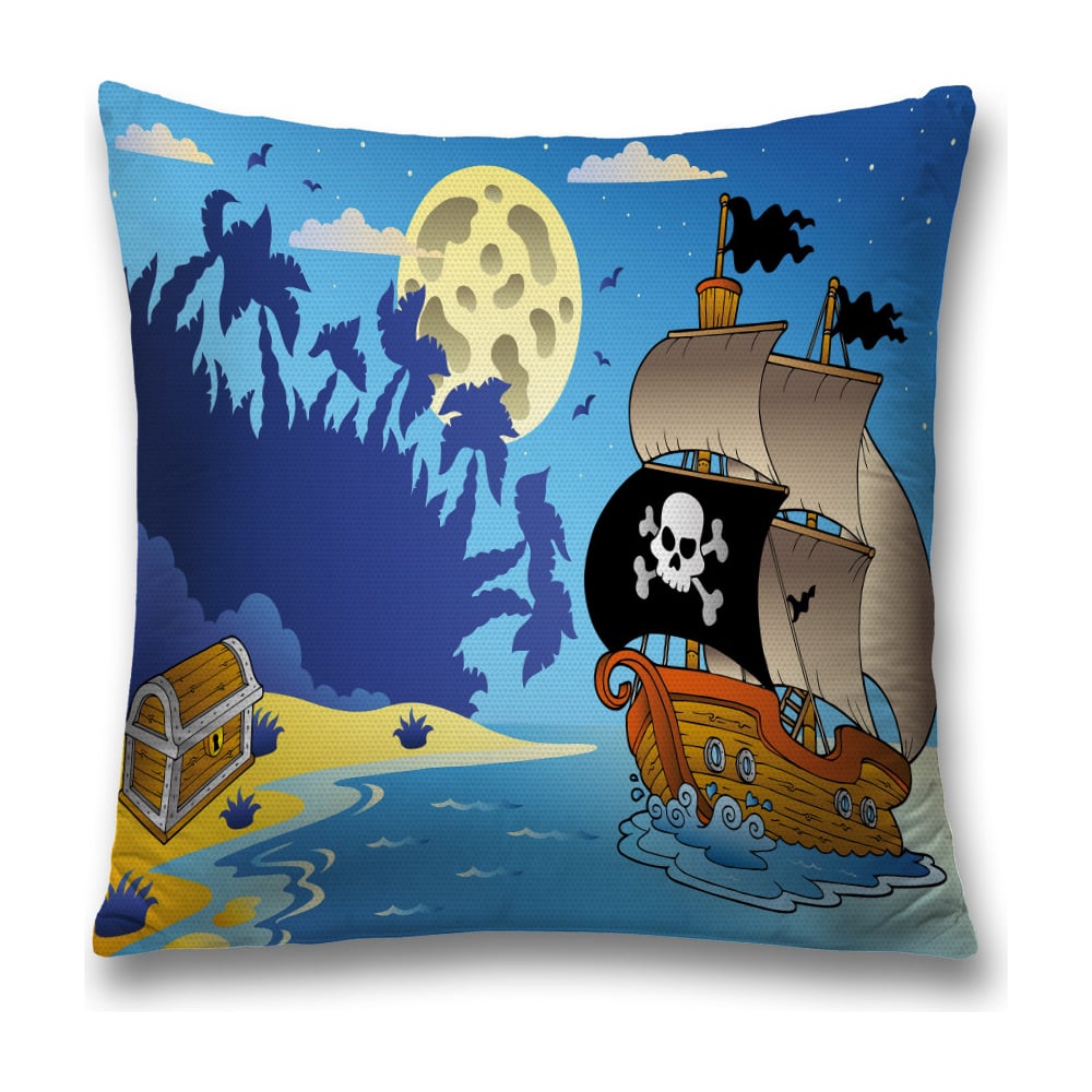 Изображение товара Декоративная наволочка JoyArty SL_38224 45x45 см с молнией из полиэстера