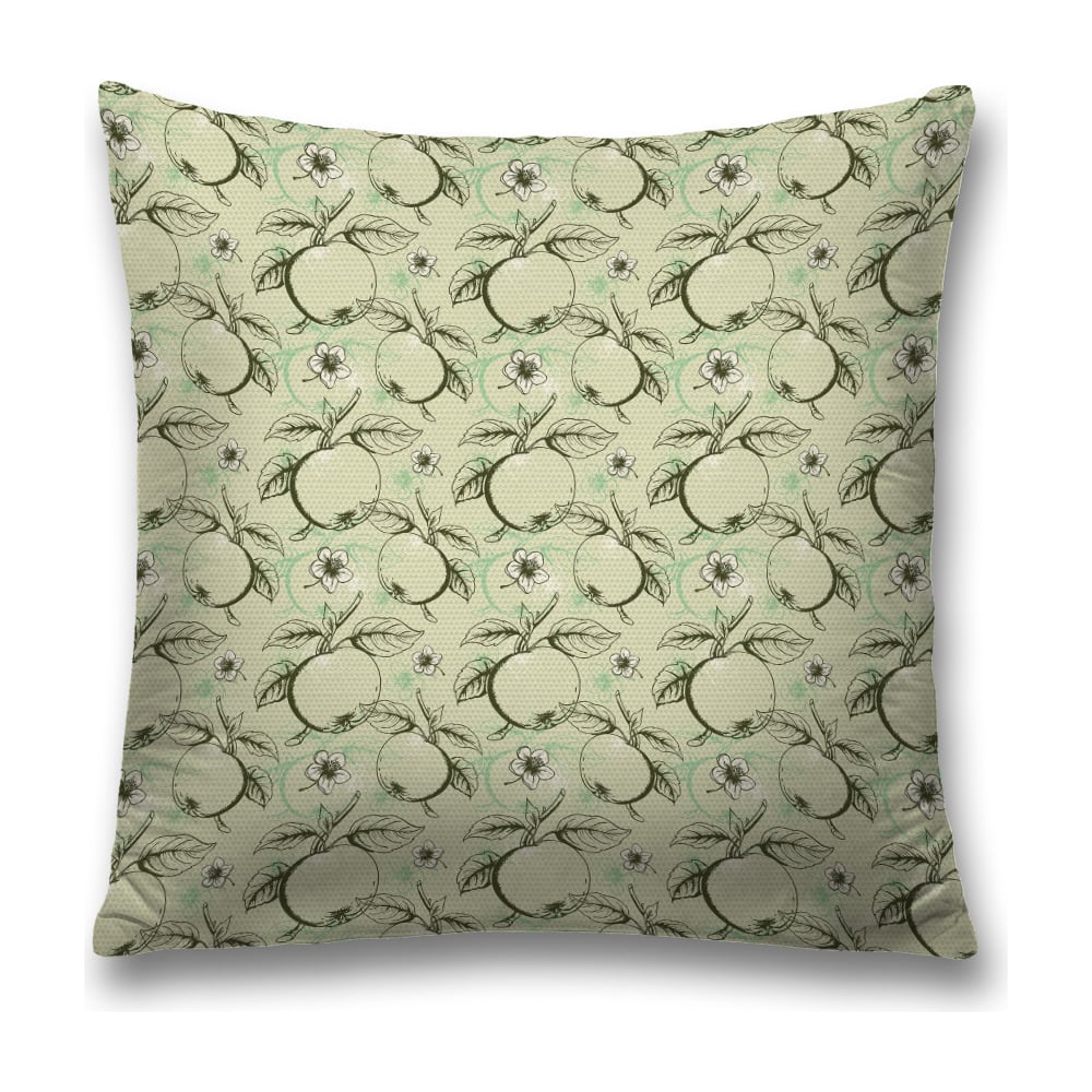 Изображение товара Декоративная наволочка JoyArty sl_50758 45х45 см полиэстер бежевый зелёный