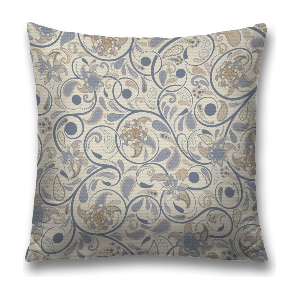 Изображение товара Декоративная наволочка JoyArty 45х45 см с молнией из полиэстера