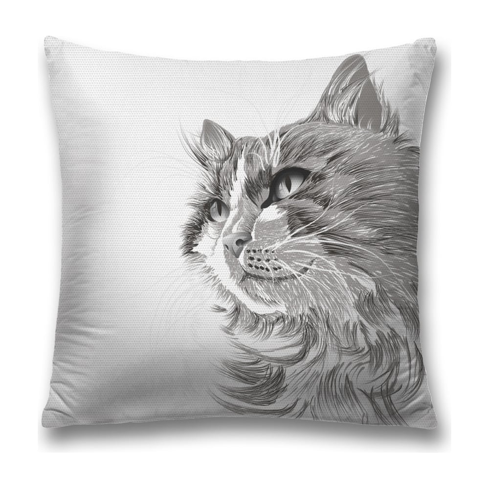 Изображение товара Декоративная наволочка JoyArty 45х45 см из полиэстера с молнией, в ассортименте цветов