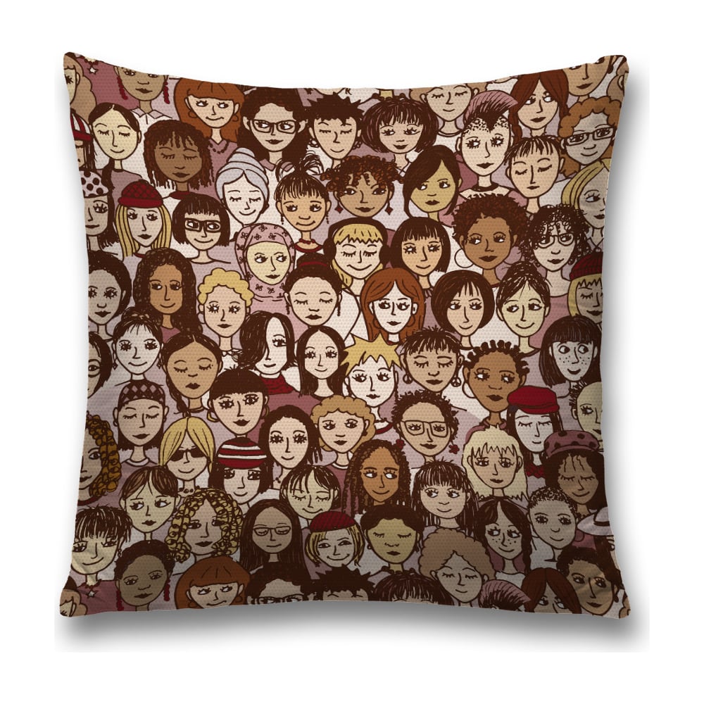 Изображение товара Декоративная наволочка JoyArty 45х45 см с молнией, полиэстер