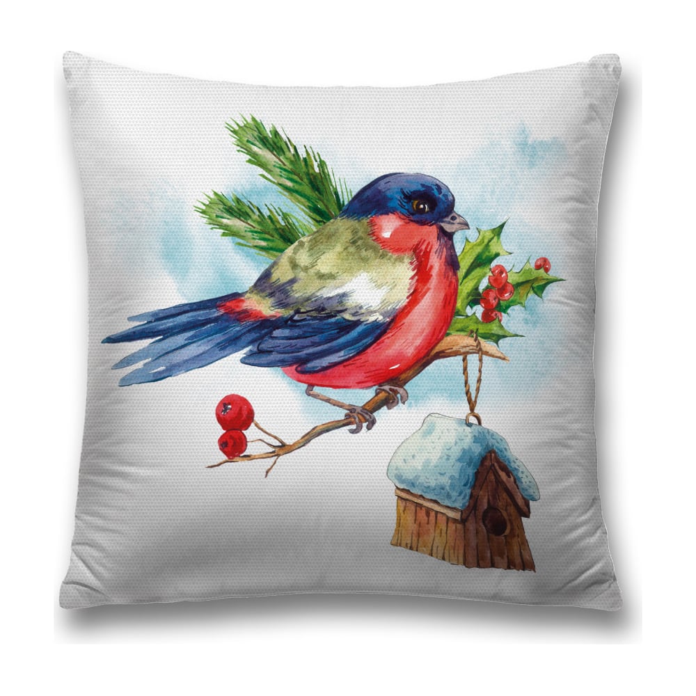 Изображение товара Декоративная наволочка JoyArty 45x45 см, полиэстер, многие цвета