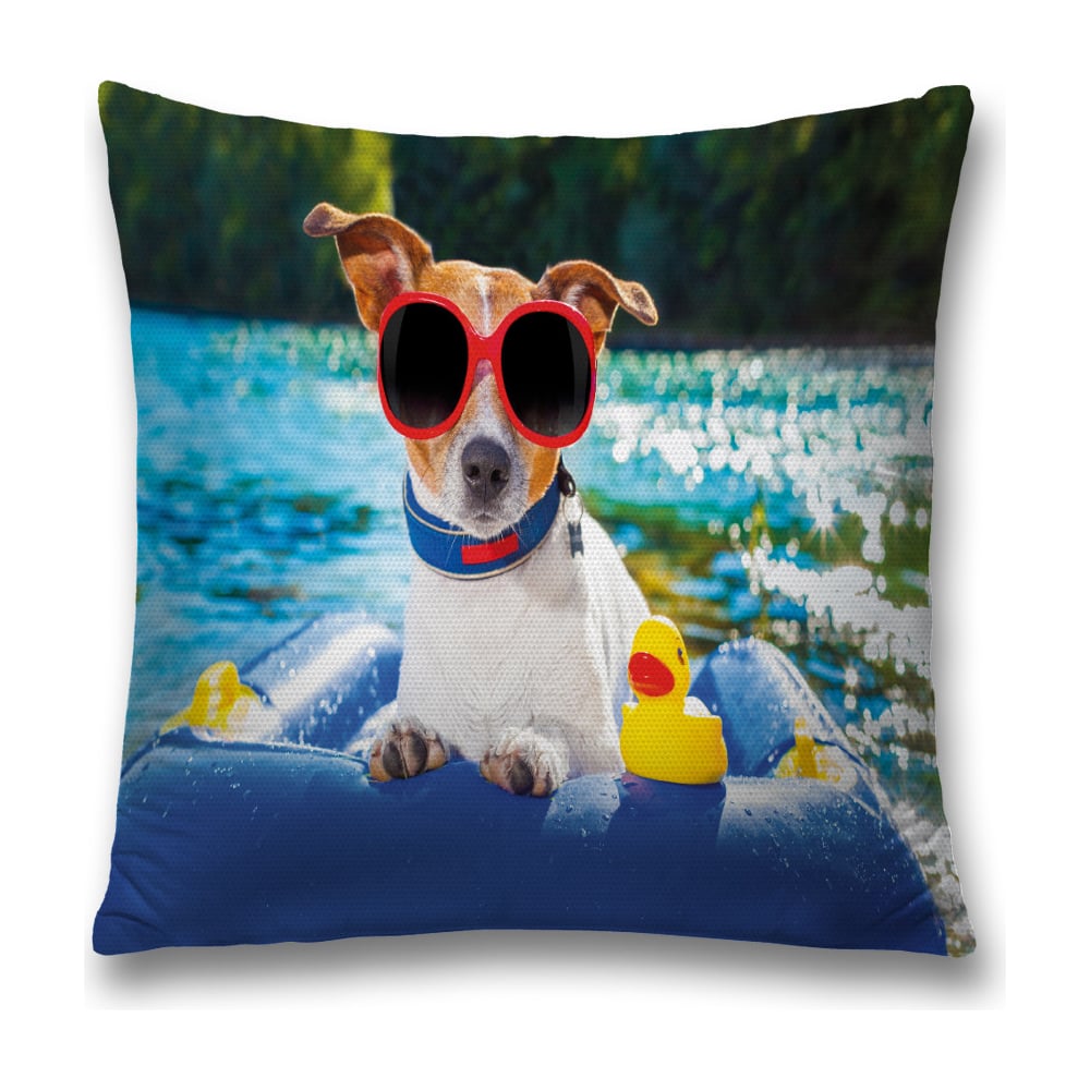 Изображение товара Декоративная наволочка JoyArty 45х45 см с молнией и декоративным дизайном