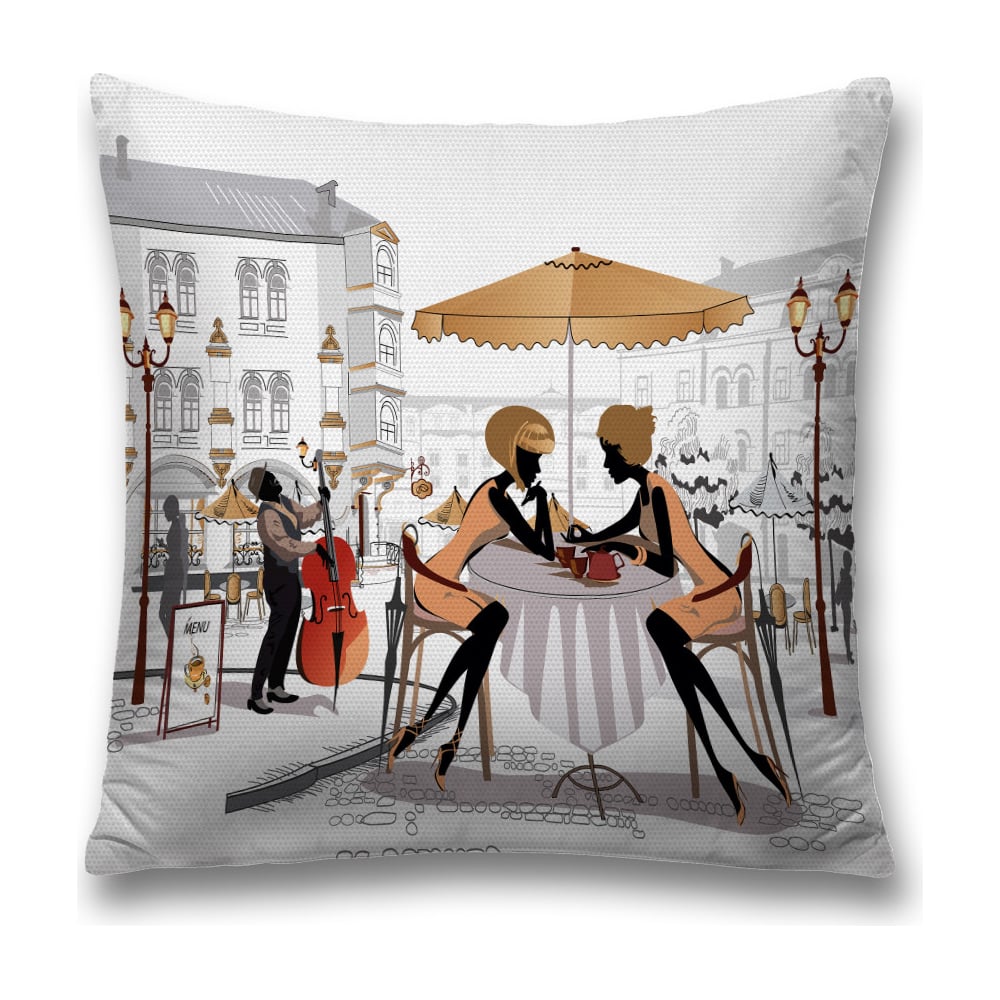 Изображение товара Декоративная наволочка JoyArty размер 45х45 см из полиэстера