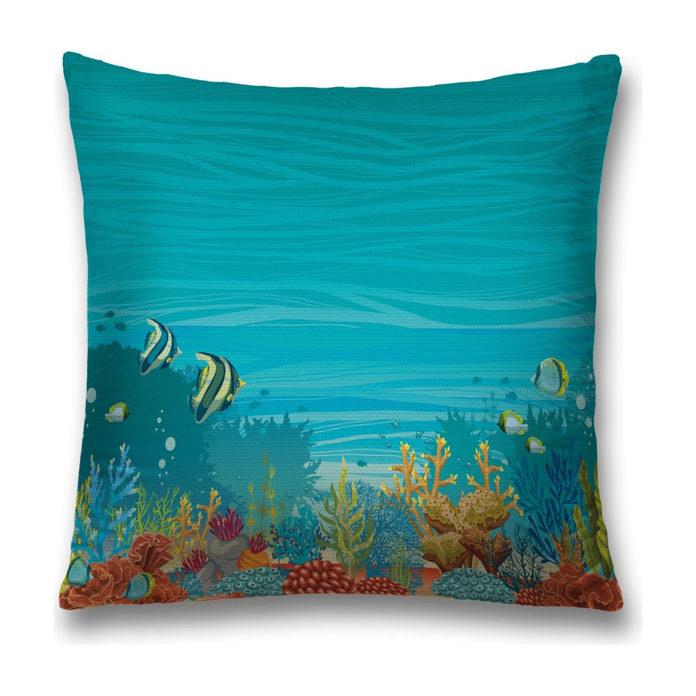 Изображение товара Декоративная наволочка JoyArty sl_20595 45х45 см полиэстер молния