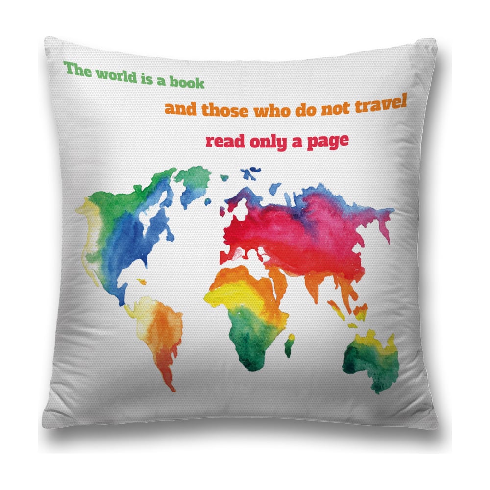 Изображение товара Декоративная наволочка JoyArty SL_21099 45x45 см из полиэстера, яркие цвета