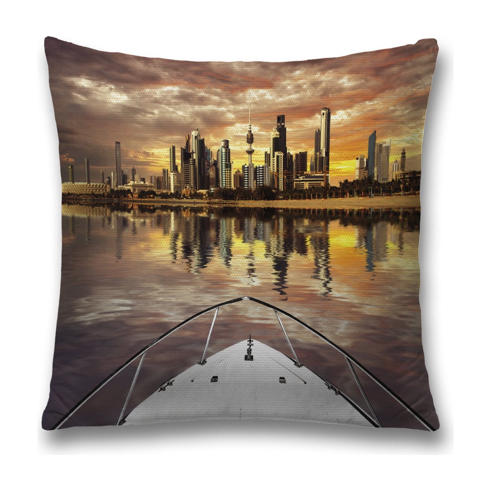 Изображение товара Декоративная наволочка JoyArty 45х45 см с молнией, полиэстер