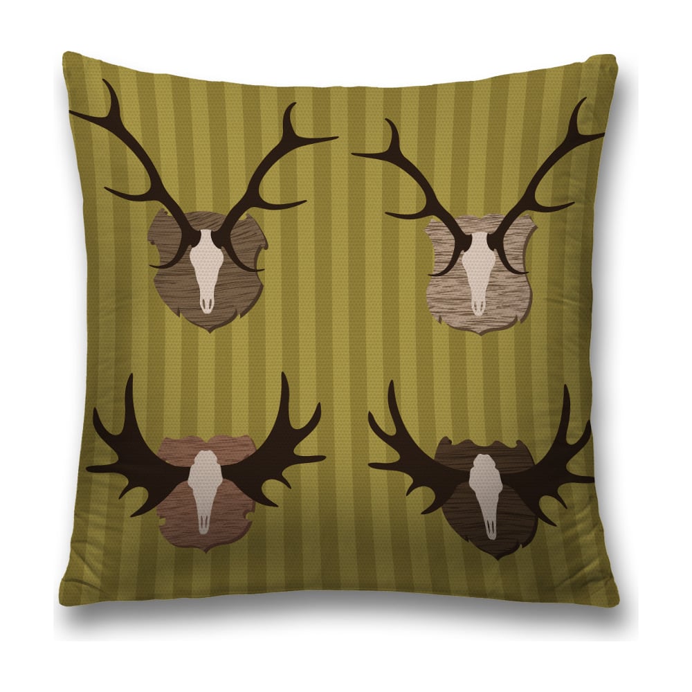 Изображение товара Декоративная наволочка JoyArty 45х45 см из полиэстера с молнией, многоцветная