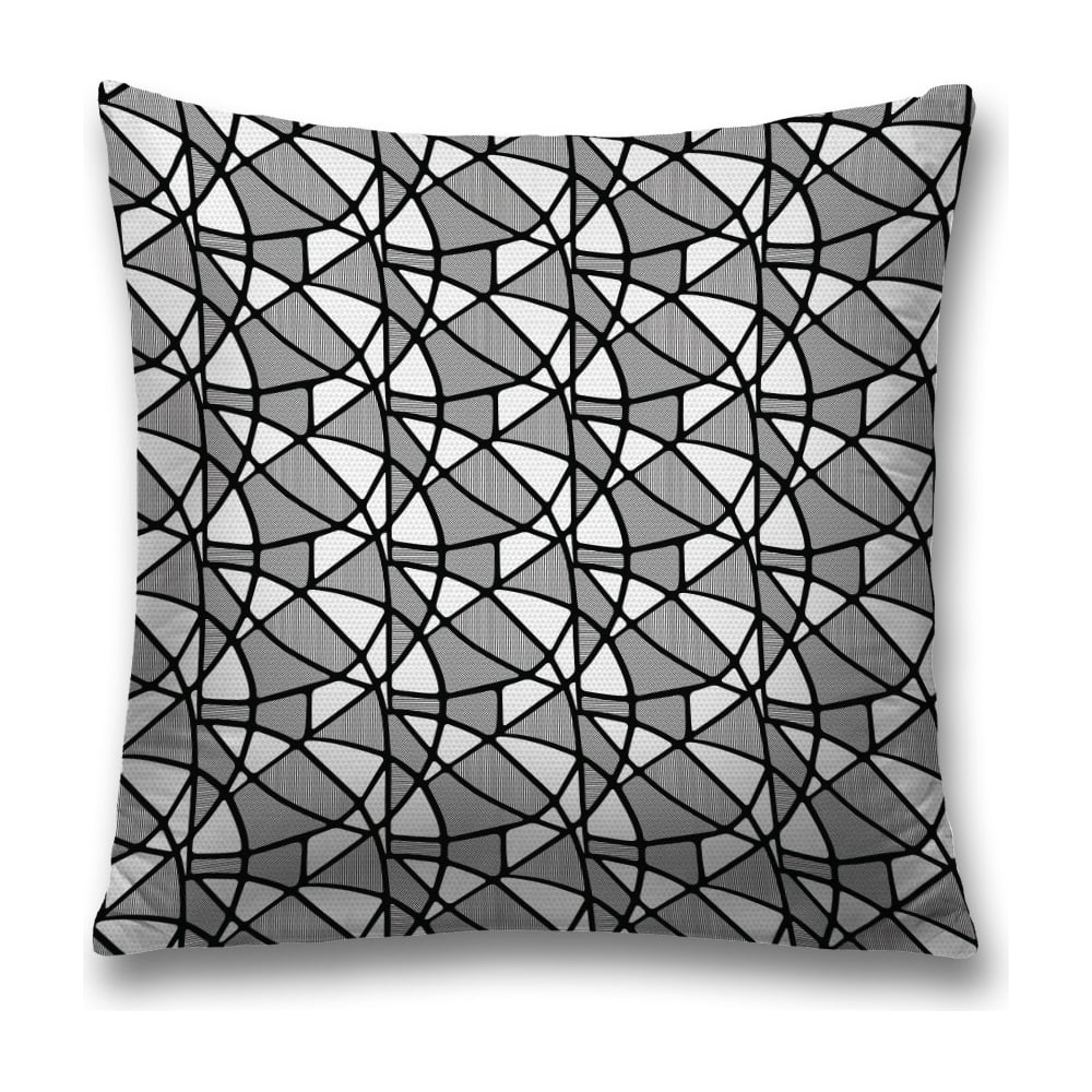 Изображение товара Декоративная наволочка JoyArty sl_59366 45х45 см серый черный белый