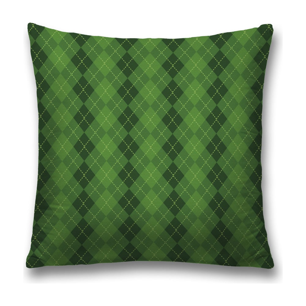 Изображение товара Декоративная наволочка JoyArty 45x45 см полиэстер с молнией, зеленый