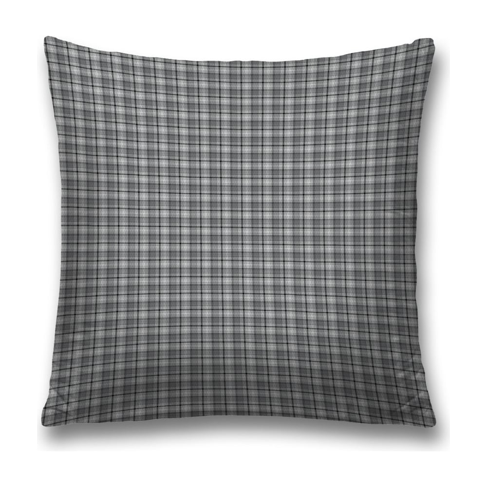 Изображение товара Декоративная наволочка JoyArty sl_60857 из полиэстера 45х45 см серый черный белый