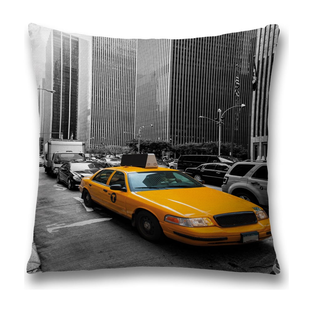 Изображение товара Декоративная наволочка JoyArty sl_53137 45x45 см полиэстер серый желтый