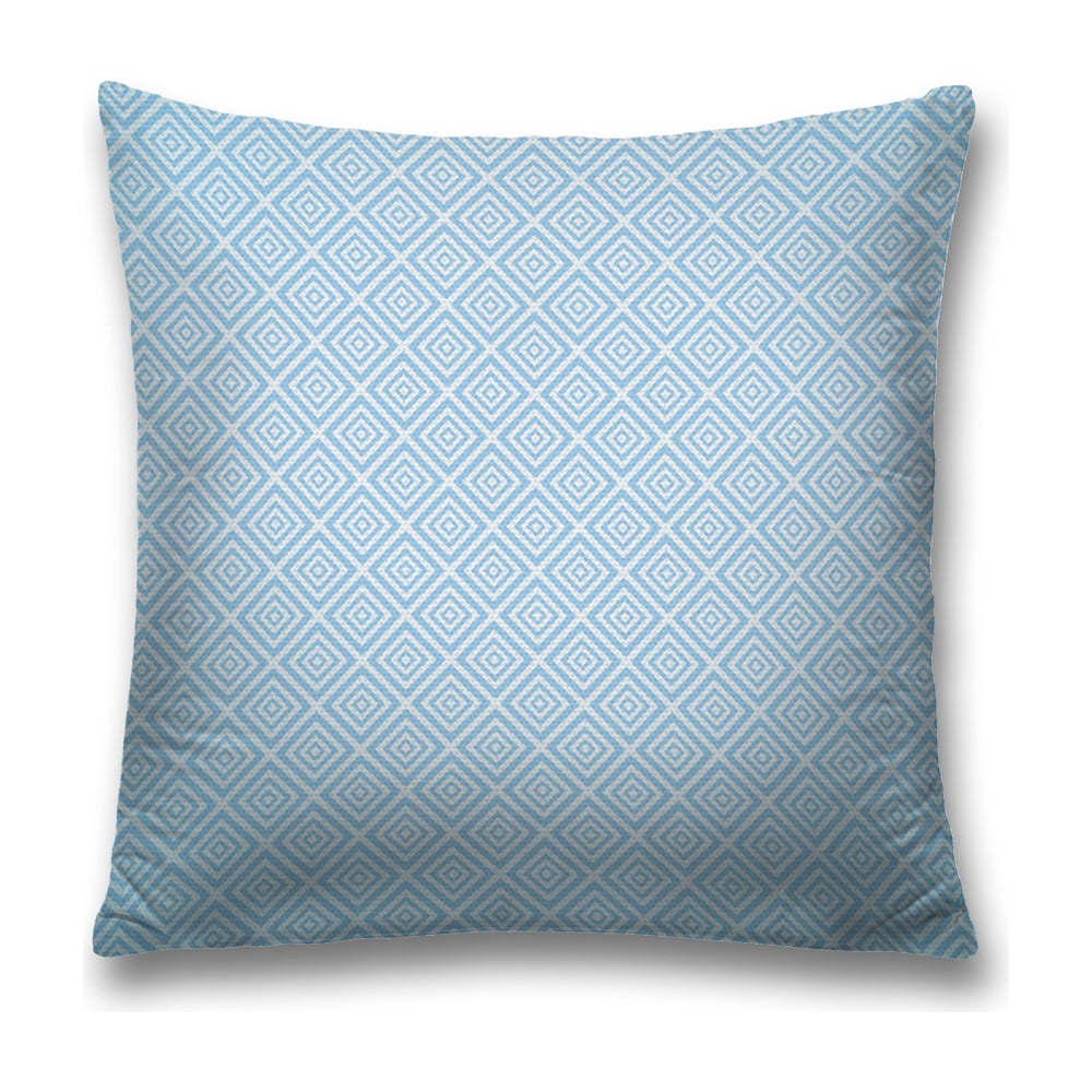 Изображение товара Декоративная наволочка JoyArty sl_33932 голубая, белая, светло-серая