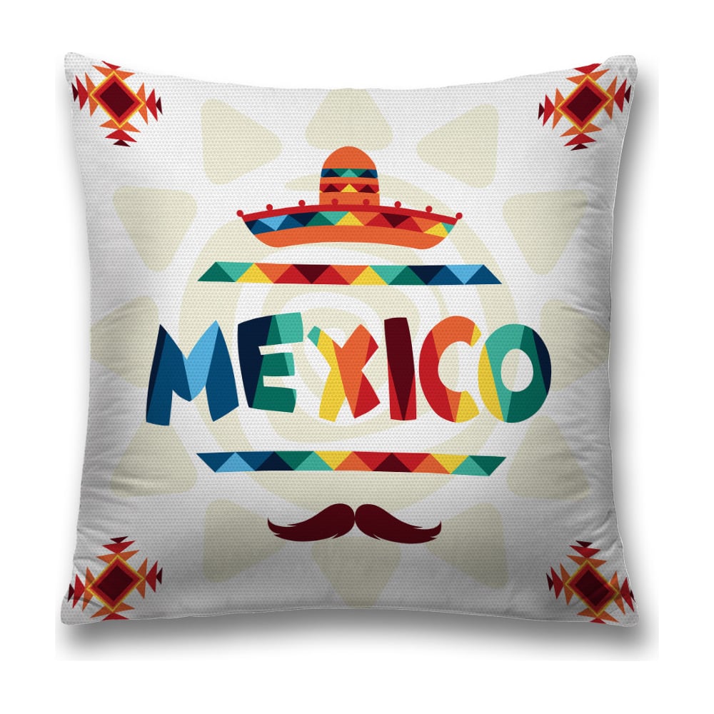 Изображение товара Декоративная наволочка JoyArty 45х45 см из полиэстера с молнией