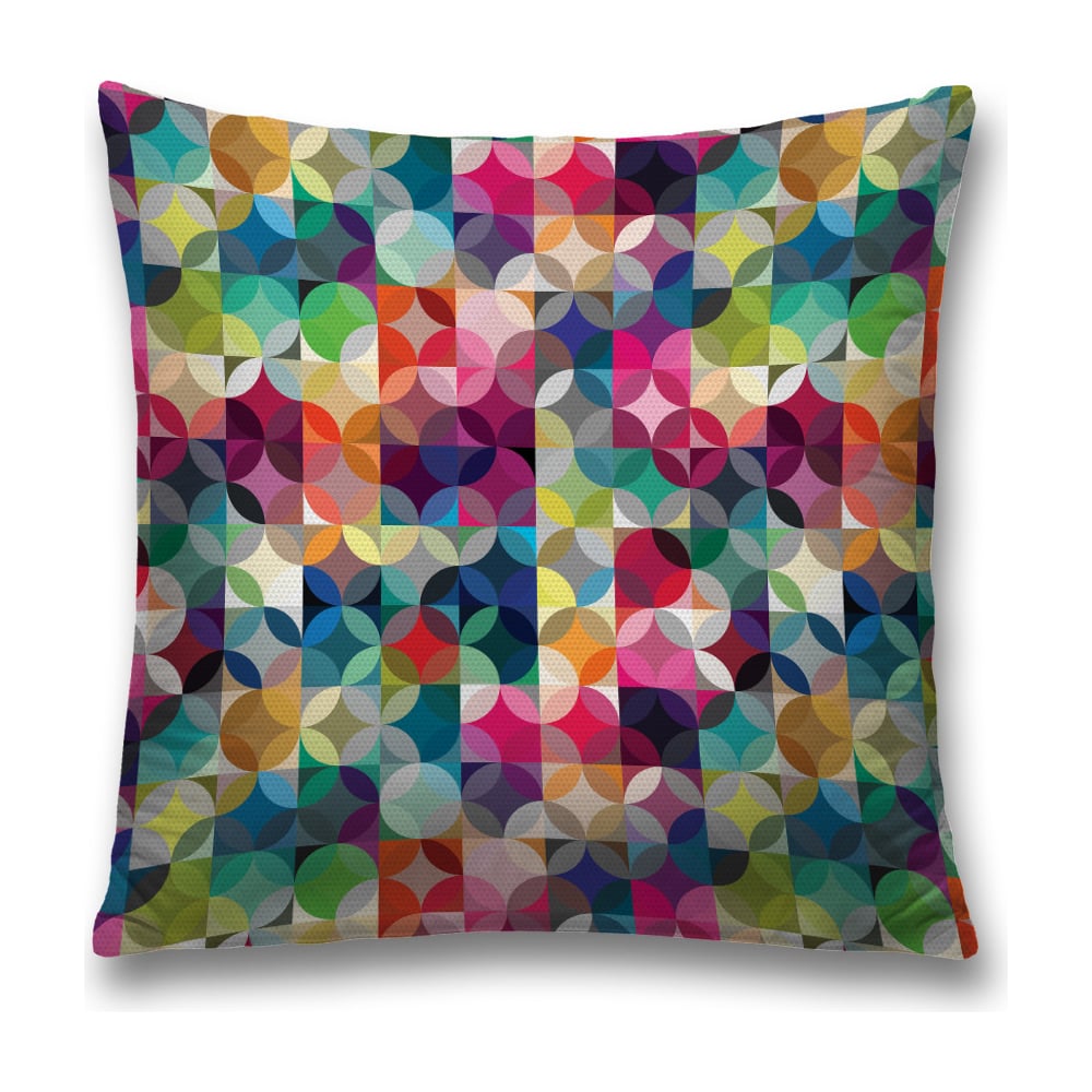 Изображение товара Декоративная наволочка JoyArty sl_20795 45х45 см зеленый и красный полиэстер