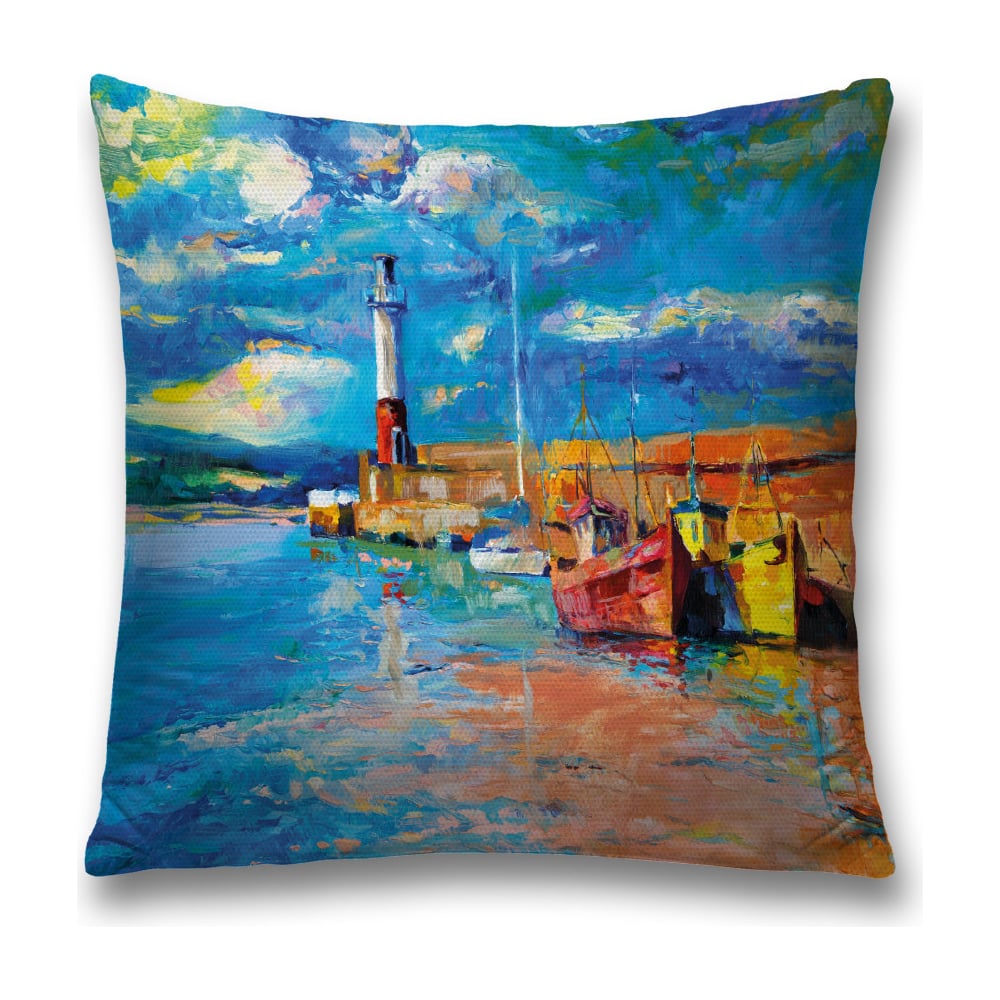 Изображение товара Декоративная наволочка JoyArty 45х45 см яркие цвета с молнией