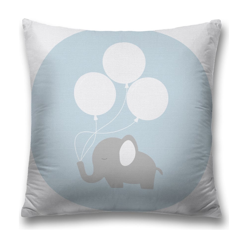 Изображение товара Декоративная наволочка JoyArty SL_36213 45х45 см голубой, серый, белый