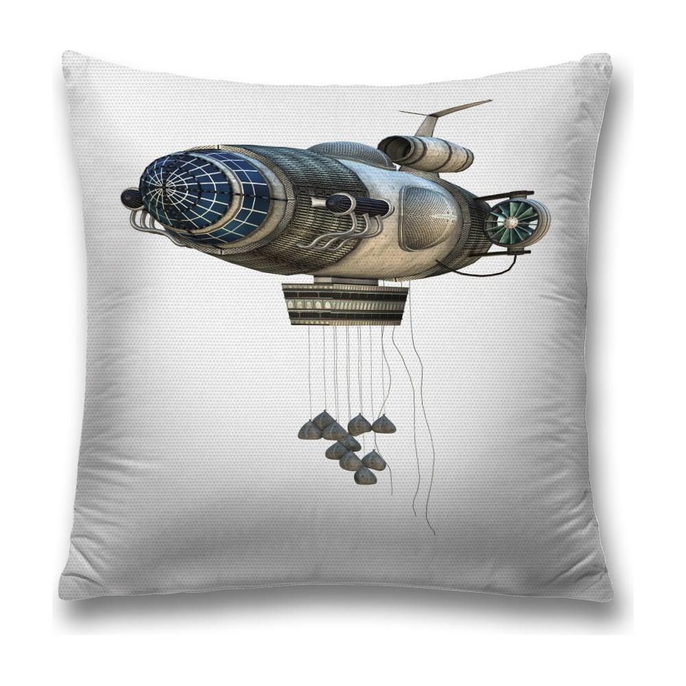 Изображение товара Декоративная наволочка JoyArty 45х45 см серый светло-серый желтый