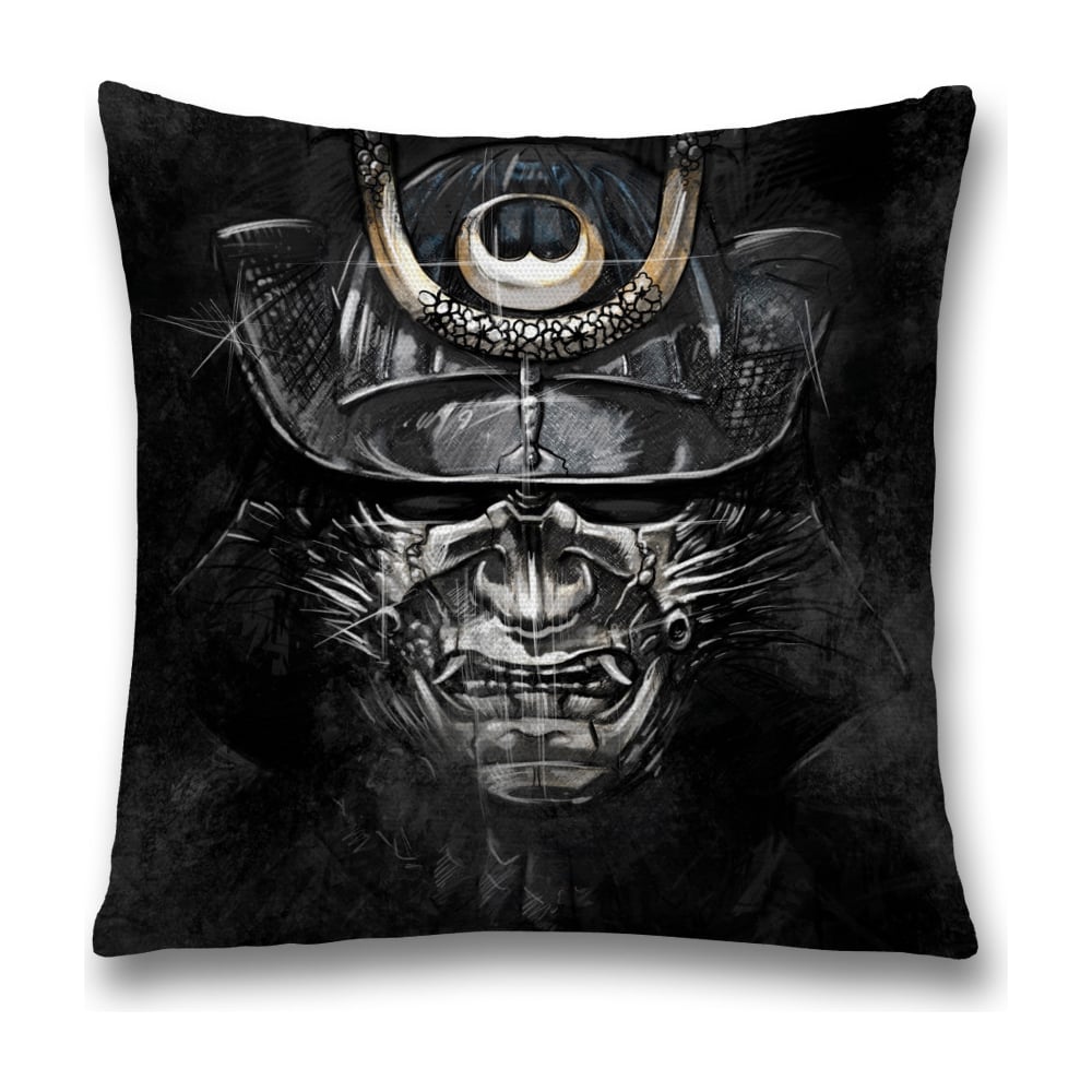 Изображение товара Декоративная наволочка JoyArty 45x45 см полиэстер черная серая